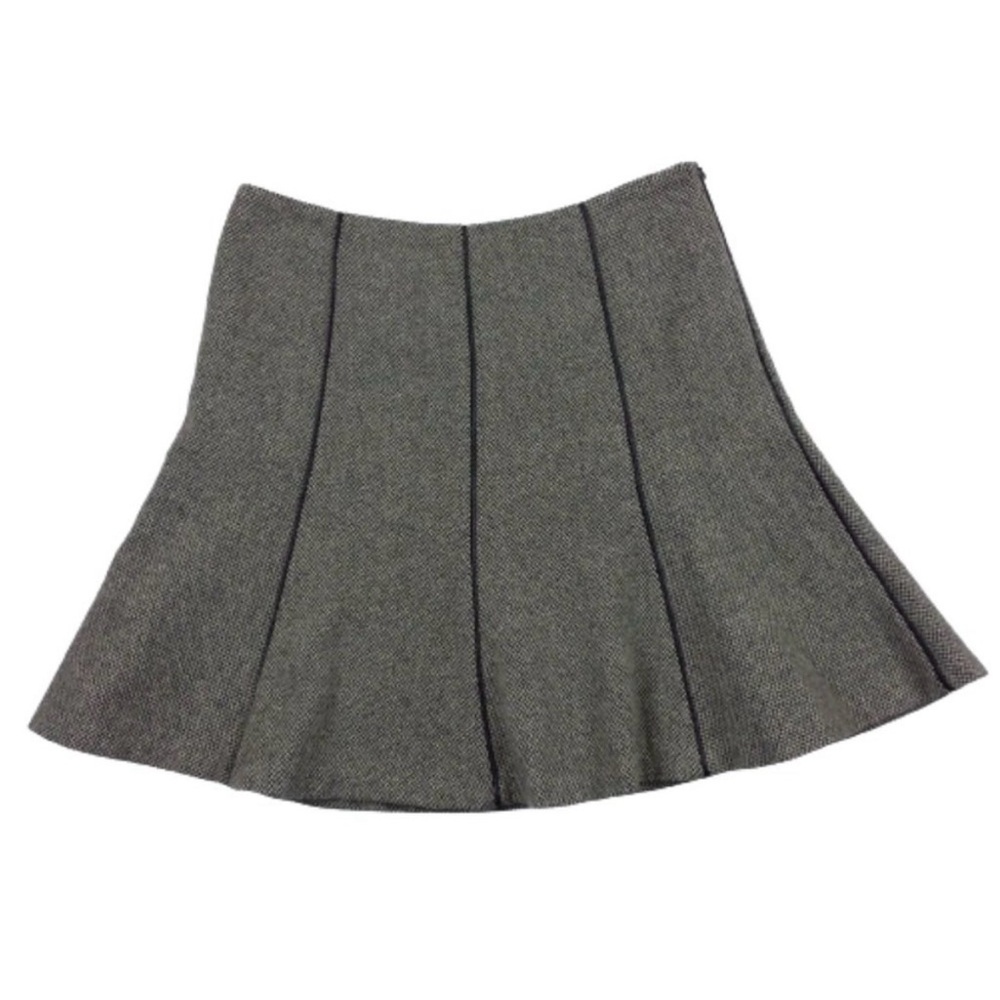 Lauren Ralph Lauren A-Line Skirt Side Zip Lined Career Business Wool Nylon